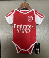 25-26  Arsenal Home Red Baby Soccer Uniform-CS