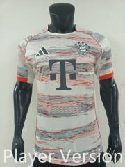 Player Version 25-26 Bayern München Away Beige Thailand Soccer Jersey AAA-0871