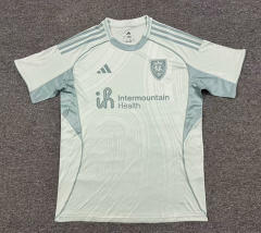 (S-4XL)25-26 Real Salt Lake City Light Green Thailand Soccer Training Jersey AAA-512