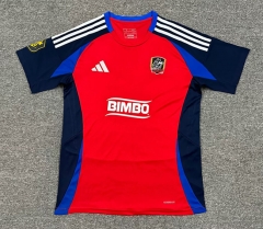 (S-4XL )2025-2026 Atlético Parceros Home Red Thailand Soccer Jersey AAA-512
