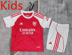 2025-2026 Arsenal Home Red Kids/Youth Soccer Uniform-9484
