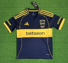 (S-4XL) 120th Anniversary Edition Boca Juniors Blue Thailand Soccer Jersey AAA-403