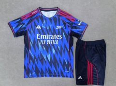 2025-2026 Arsenal Away Blue Soccer Uniform-718