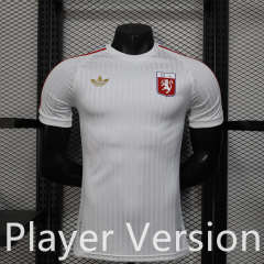 Player Version 25-26 Anniversary Edition Olympique Lyonnais White Thailand Soccer Jersey AAA-888