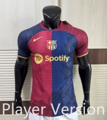 Player Version 25-26 Rose Barcelona Red&Blue Thailand Soccer Jersey AAA-6253