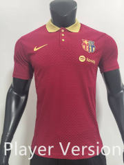 Player Version 25-26 Barcelona Red  Thailand  Soccer Jersey AAA-SJ