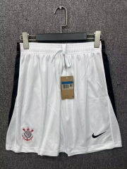 25-26 Corinthians Away White Thailand Soccer Shorts