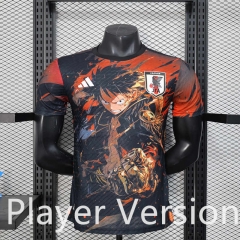 Player Version 25-26 Special Edition Japan Black&Orange  Thailand Soccer Jersey AAA-888