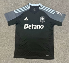 (S-4XL) 2025-2026 Aston Villa Away Black Thailand Soccer Jersey AAA-512