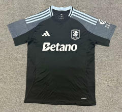(S-4XL) 2025-2026 Aston Villa Away Black Thailand Soccer Jersey AAA-512