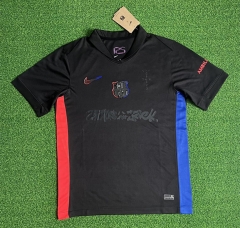 (S-4XL) 25-26 Music Edition Black&Gray Ads Barcelona Thailand Soccer Jersey AAA-403