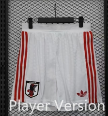 Player Version 25-26  Japan White  Thailand Soccer Shorts-888