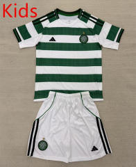 25-26 Celtic Home White&Green Kids/Youth Soccer Uniform-AY