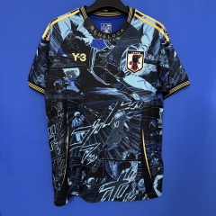 25-26 Japan Y3 Blue Cage Thailand Soccer Jersey AAA-6486