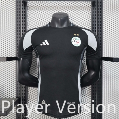 Player Version 2025-2026 Algeria Black&Grey Thailand Soccer Jersey AAA-888