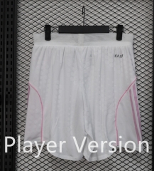 Player Version 25-26 Juventus Home White Thailand Soccer Shorts-888
