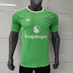 2025-2026  Manchester United Goalkeeper Green Thailand Soccer Jersey AAA-416