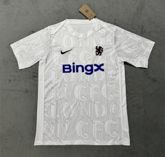 (S-4XL) 2025-2026 Chelsea White Thailand Soccer Training Jersey AAA-4506