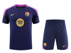 2025-2026 Barcelona Purple Thailand Soccer Training Uniform-418
