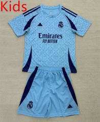 25-26 Concept Edition Real Madrid Blue Kids/Youth Soccer Uniform-AY