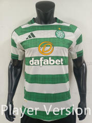 Player Version 25-26 Celtics Home White&Green Thailand Soccer jersey AAA-0871