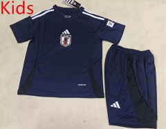 2025-2026 Japan Home Royal Blue  Kid/Youth Soccer Uniform-507
