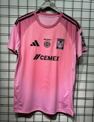 (S-4XL) 2025-2026 Tigres UANL Goalkeeper Pink  Thailand Soccer Jersey AAA-GB