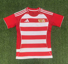 2025-2026 1. FC Union Berlin Home  Red&White Thailand Soccer Jesrey AAA-416