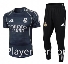 Player Version 25-26 Real Madrid Black&Grey Thailand Soccer Uniform-9926