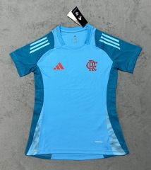25-26 Flamengo Light Blue Women Thailand Soccer Jersey AAA-4506