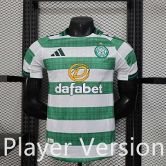 Player Version 25-26 Celtics  Green Thailand Soccer jersey AAA-888