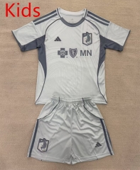 2025-2026 Minnesota United FC Grey Training Kid/Youth Soccer Uniform-AY