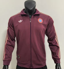 25-26 Bayern München Red Thailand Soccer Jacket-0009