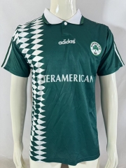 Retro Version 95-96 Panathinaikos F.C. Home Green Thailand Soccer Jersey AAA-503