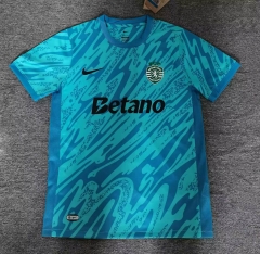 (S-4XL) 25-26 Sporting Lisbon Clube de Portugal Blue Thailand Soccer Jersey AAA-2483