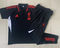 25-26  Liverpool  Black Thailand Polo Uniform-815