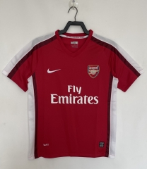 Retro Version   08-10  Arsenal  Home Red  Thailand Soccer Jersey AAA-811