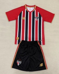 2025-2026 São Paulo FC Away Black&Red Soccer Uniform-AY
