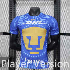 Player Version 25-26 PA Blue Thailand Soccer Jersey AAA-888