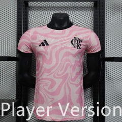 Player Version 2025-2026 Special Version  Flamengo Pink Thailand Soccer Jersey AAA-888