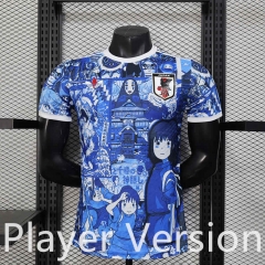 Player Version 25-26 Special Edition Japan Blue Thailand Soccer Jersey AAA-888