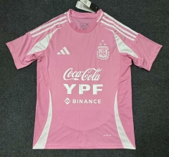 (S-4XL) Special Edition Argentina Pink Thailand Soccer Jersey AAA-5931
