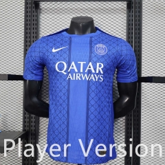 Player Version 25-26 Special Version Paris Blue Thailand Soccer Jersey AAA-888
