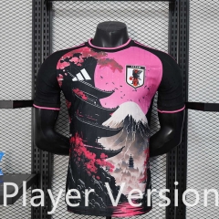 Player Version 25-26 Special Edition Japan Pink&Black Thailand Soccer Jersey AAA-888