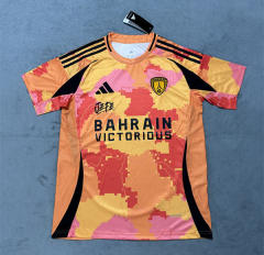 25-26 Correct Edition Paris FC 2nd Away Yellow Thailand Soccer Jersey AAA-4506