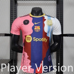 Player Version 25-26 Special Edition Barcelona Pink&Blue Soccer Jersey-888