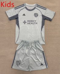2025-2026 FC Cincinnati Grey Training Kids/Youth Soccer Uniform-AY