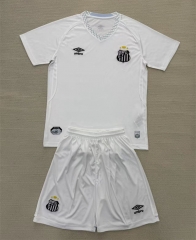 2025-2026 Santos FC Home White Soccer Uniform-AY