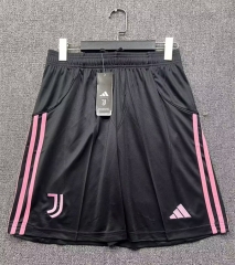 25-26 Juventus Home Black Thailand Soccer Shorts