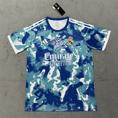 (S-4XL) 25-26 Special Edition Real Madrid Blue Thailand Soccer Jersey AAA-4506
